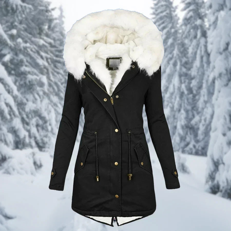 Women's Winter Warm Jacket, Medium Length