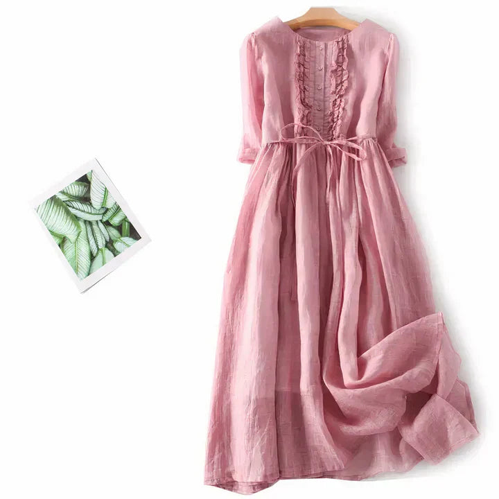 GR | Flowing linen dress