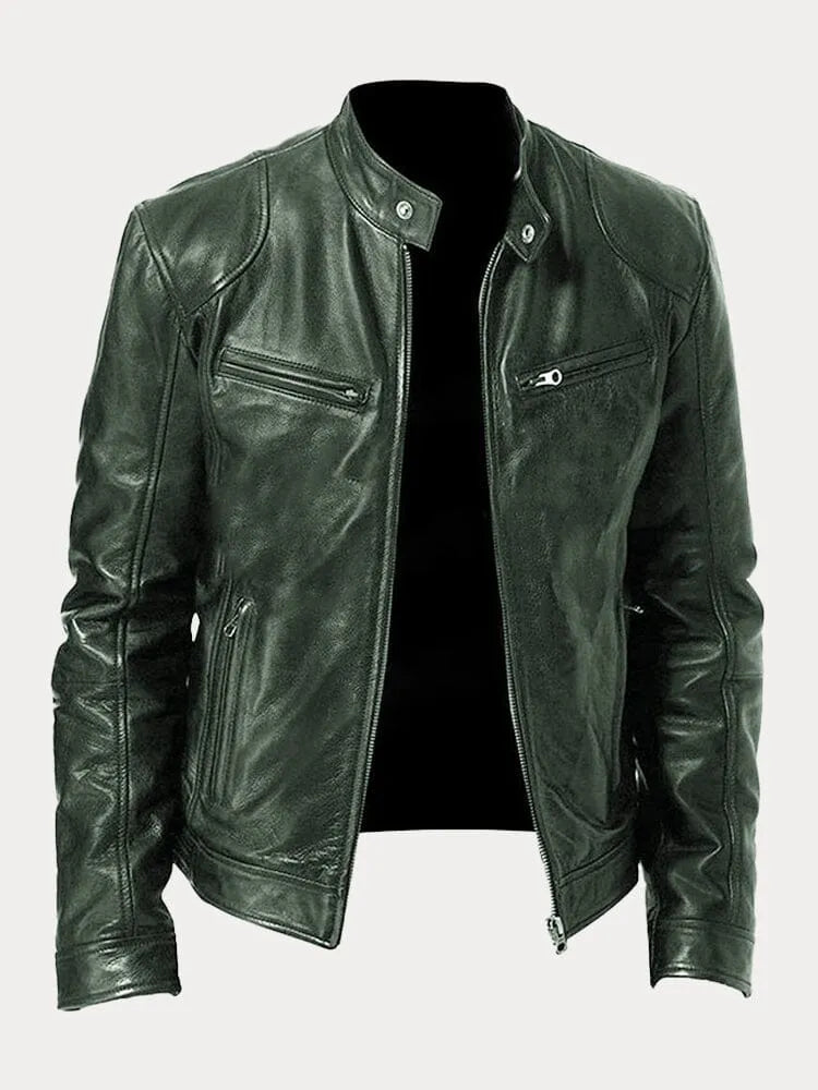 GR | Casual leather jacket