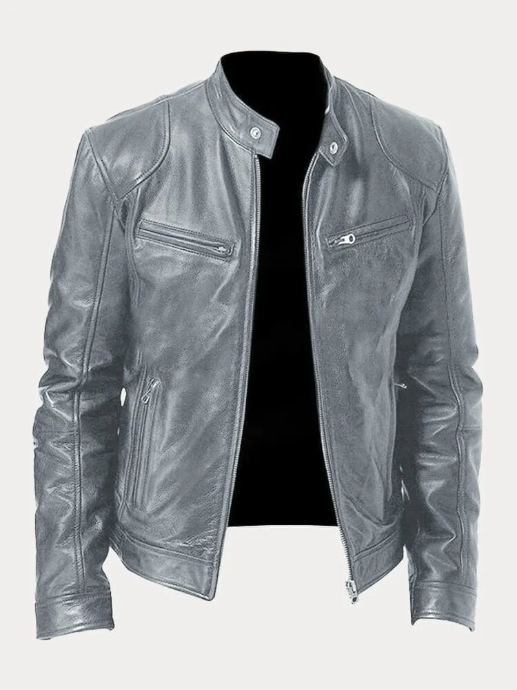 GR | Casual leather jacket
