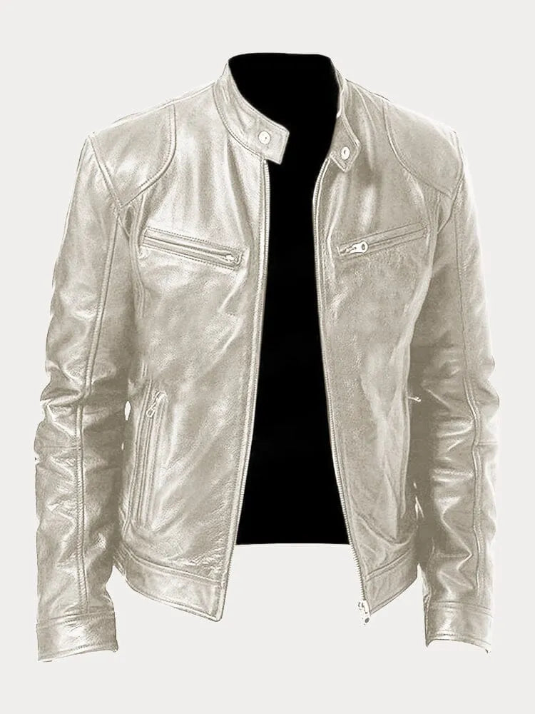 GR | Casual leather jacket