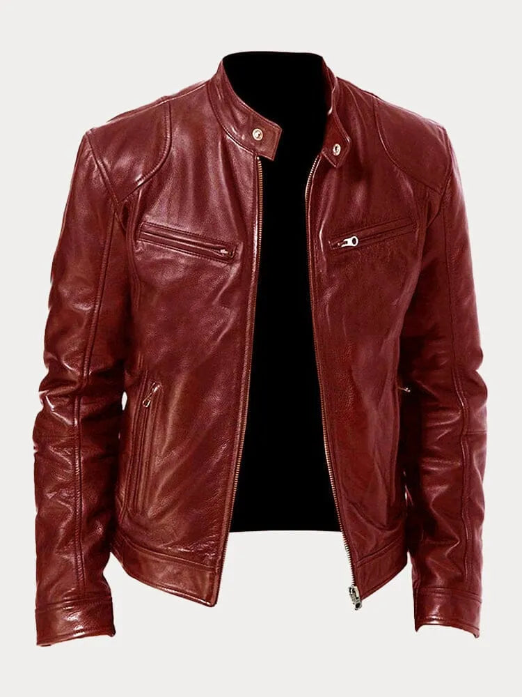 GR | Casual leather jacket