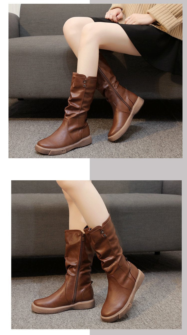 GR | Leather winter boots 100% waterproof