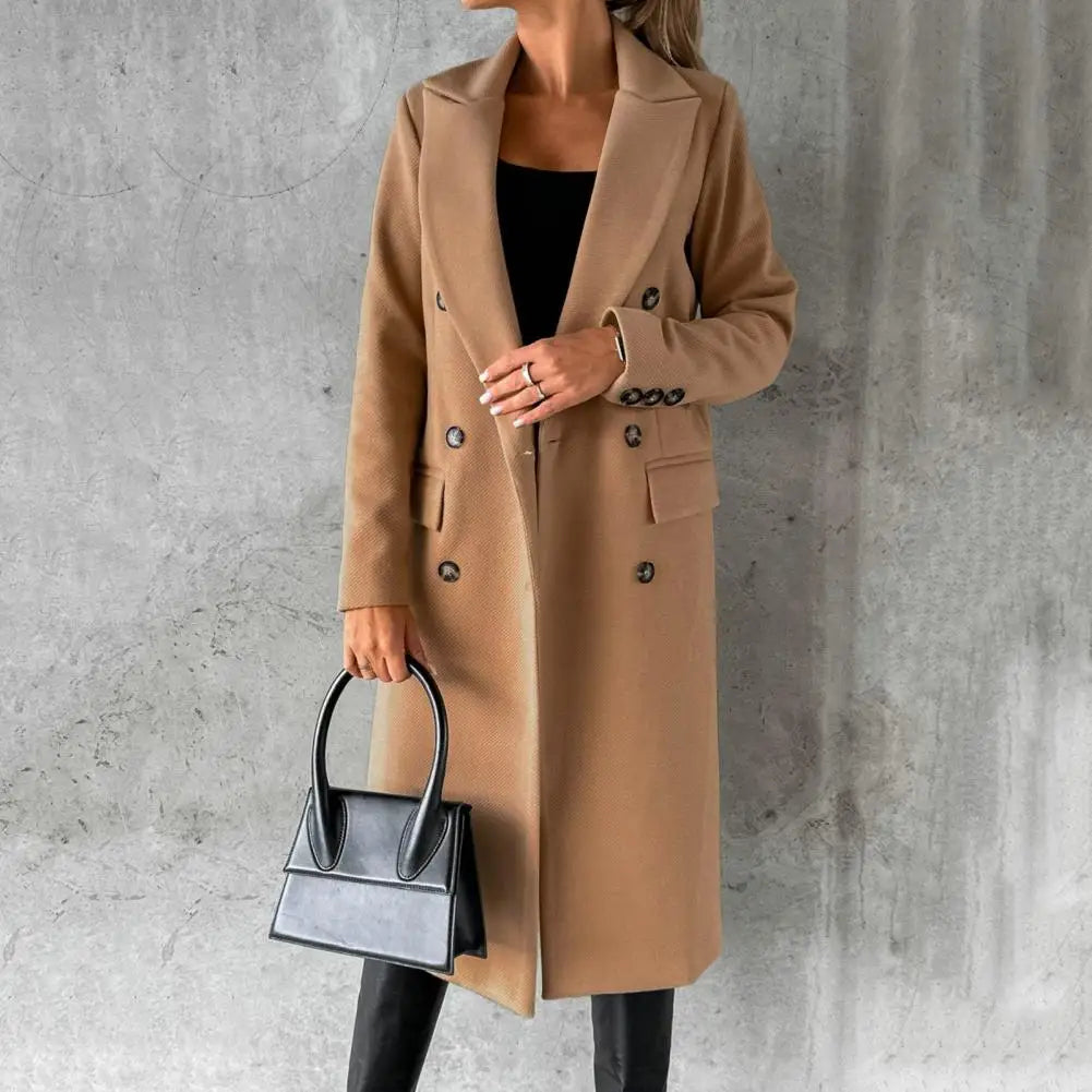 GR | Elegant Long Coat for Women