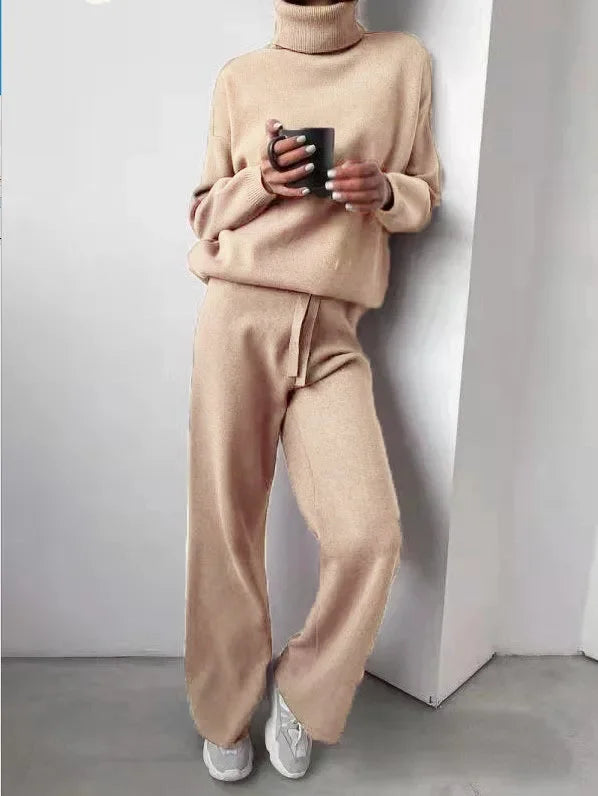 GR - Turtleneck Long Sleeve Knit Set