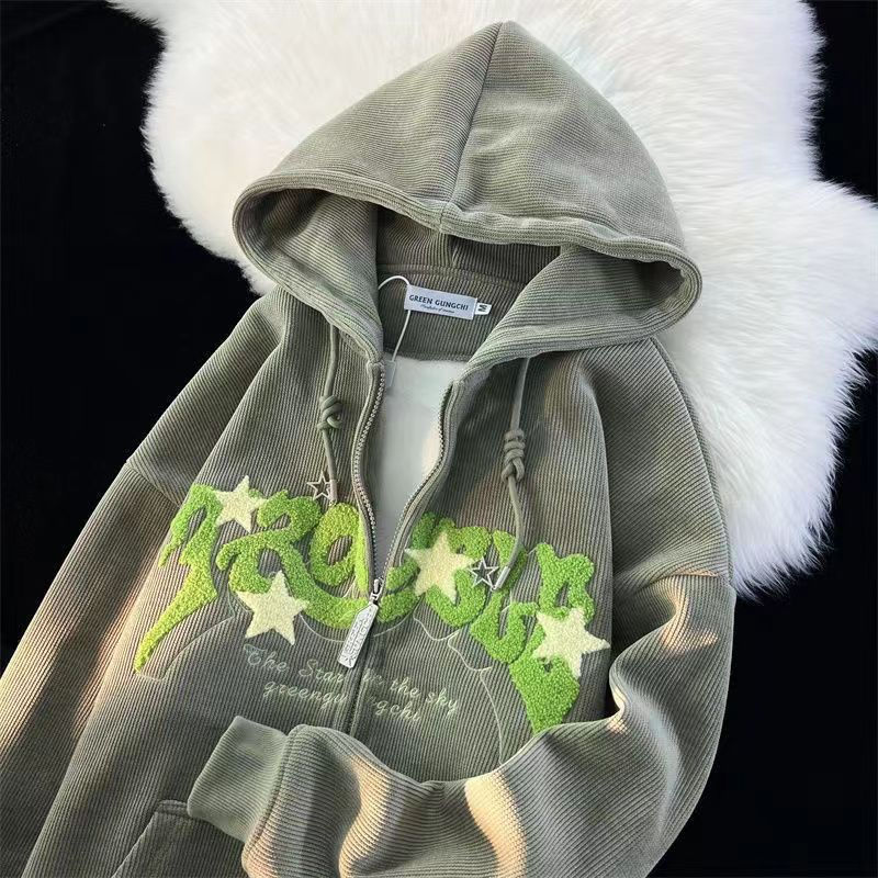 GR | Embroidered Hoodie