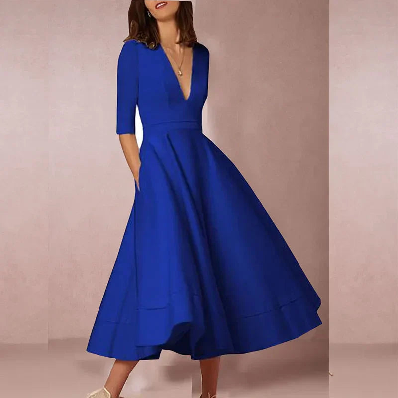 GR | Zeitloses Swingkleid Im Stil Der 60er