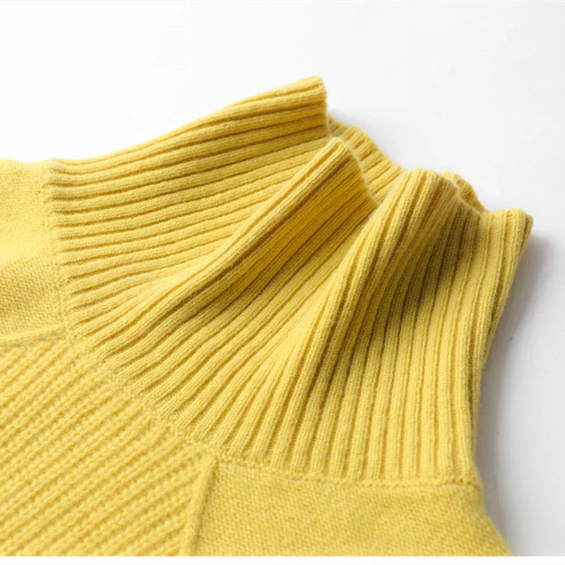 GR | ARGYLE ROLLNECK-PULLOVER