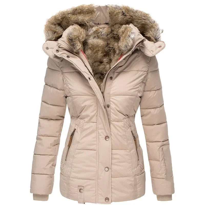 GR - Winter coat with wool collar