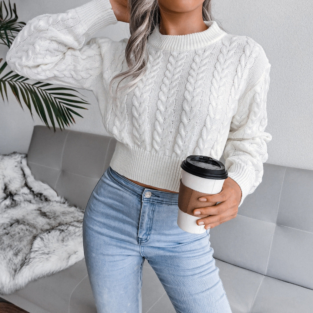 GR - Gestrickter kurzer Pullover