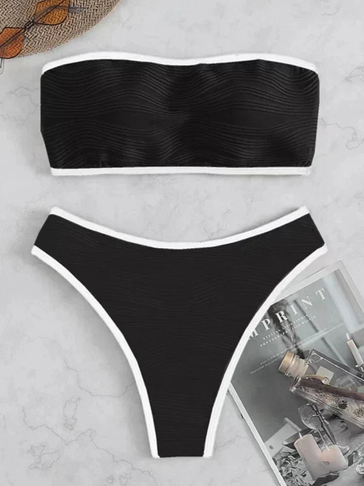 GR Bandeau Bikini Set