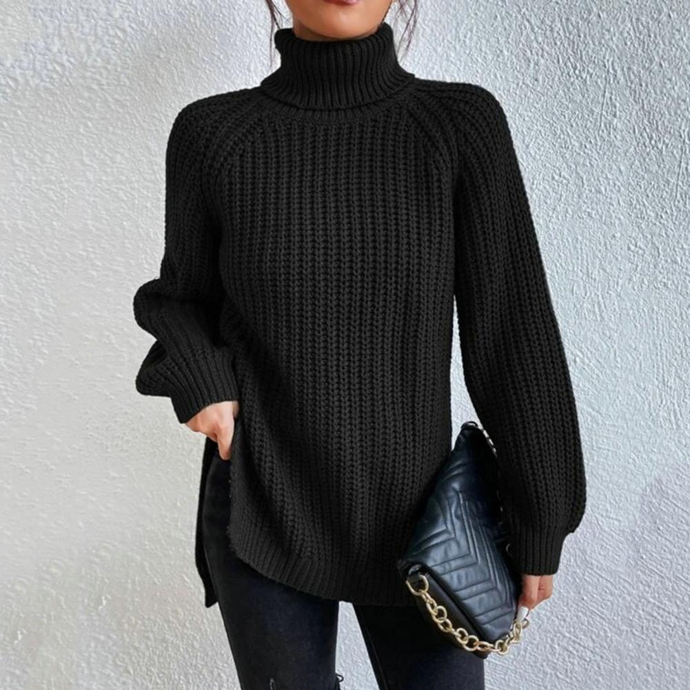 GR | Eleganter Rollkragenpullover