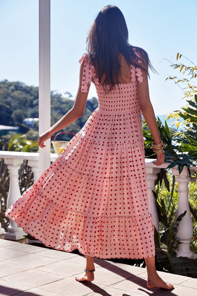 GR - Lässiges Midi-Kleid mit Rüschen
