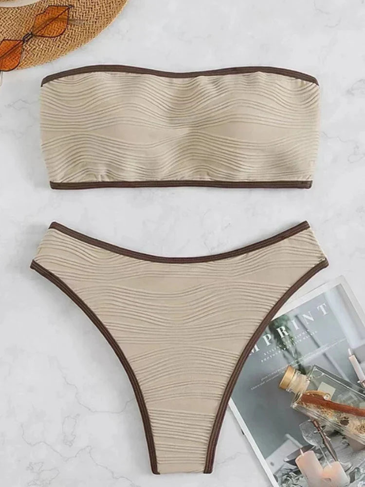 GR Bandeau Bikini Set