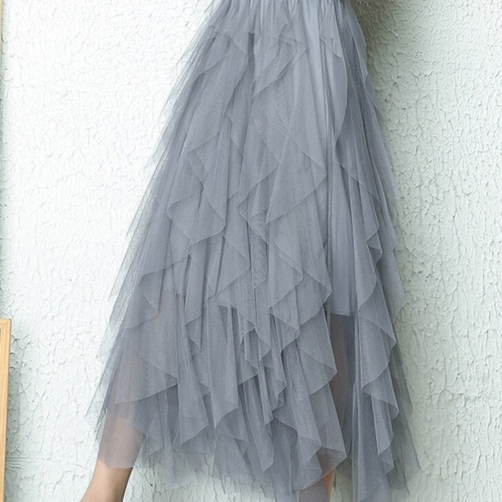GR High Waist Pleated Skirt