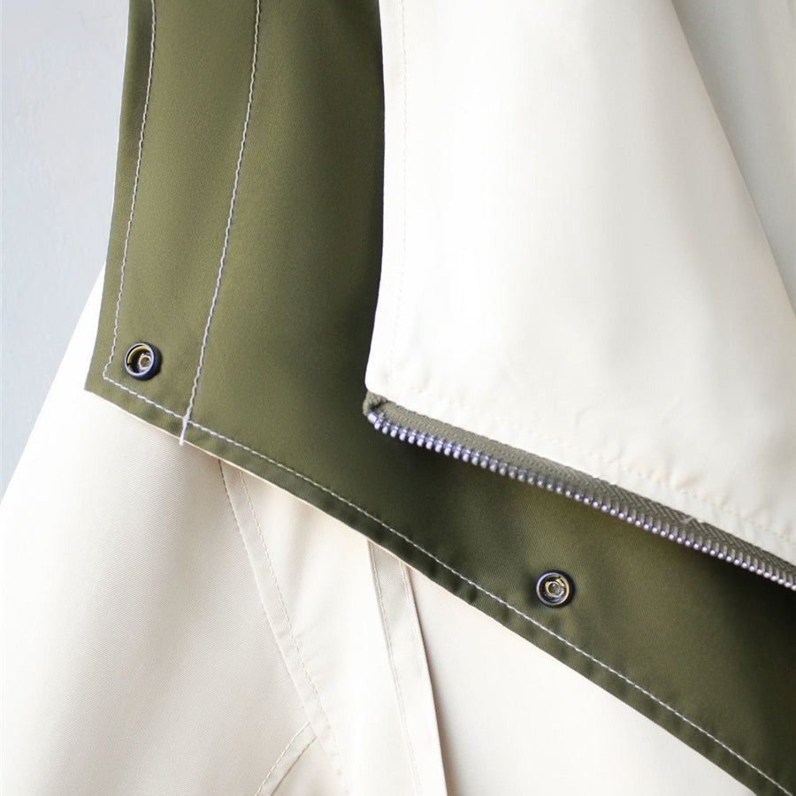 GR | Stylish water-repellent trench coat