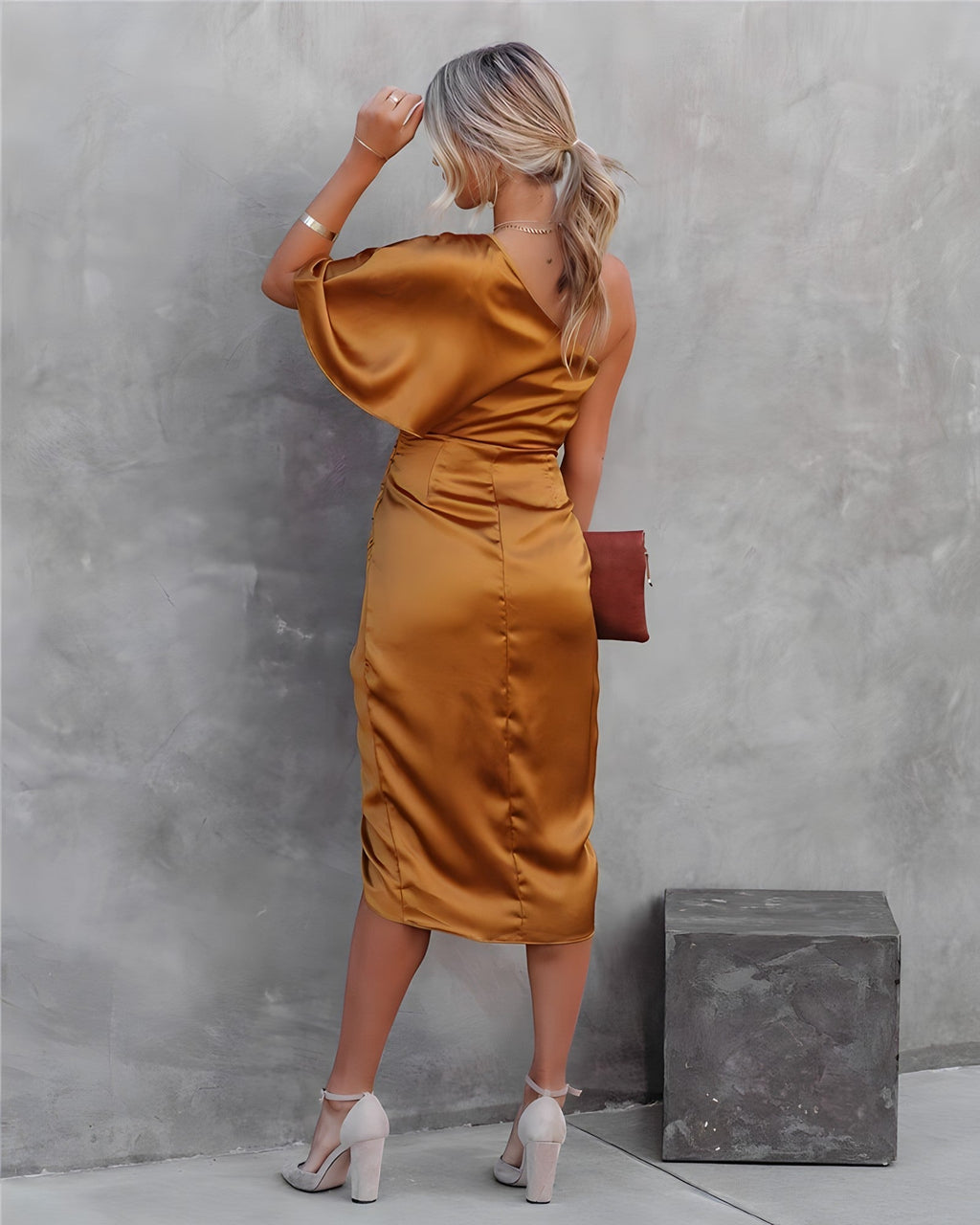 GR | Seiden Festkleid