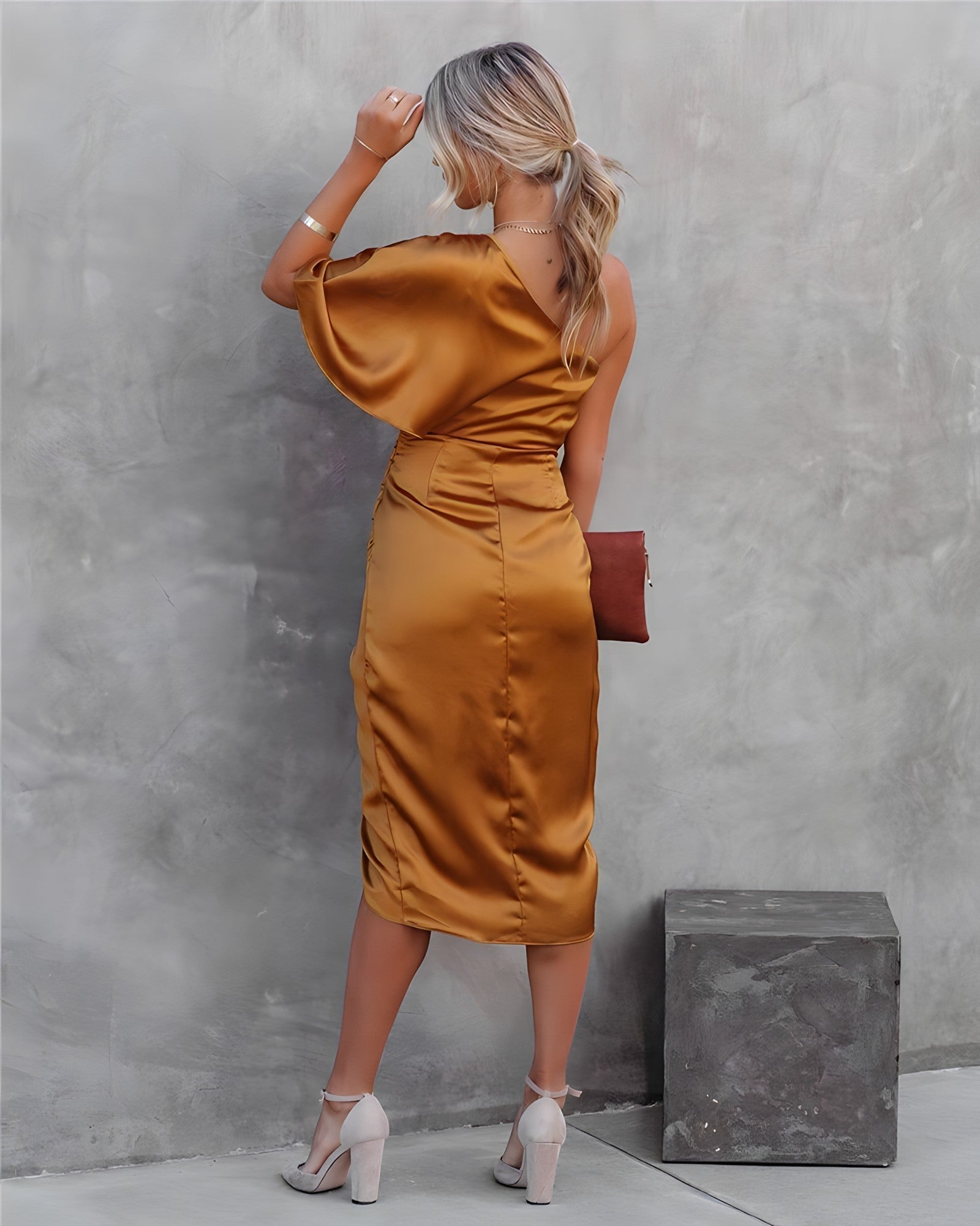 GR | Seiden Festkleid