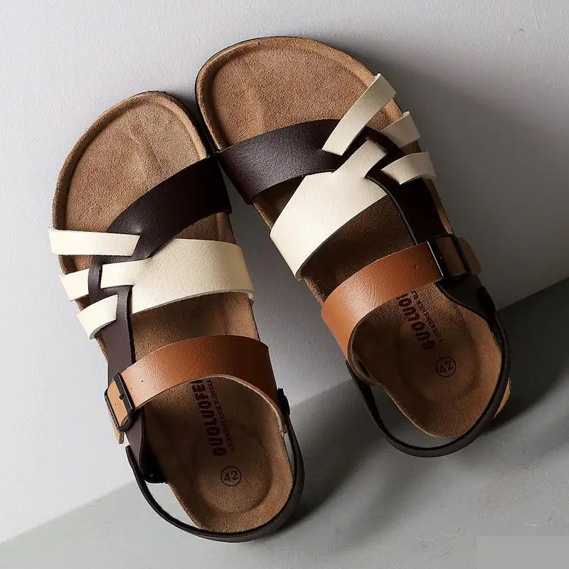 GR | Premium Orthopedic Leather Sandals