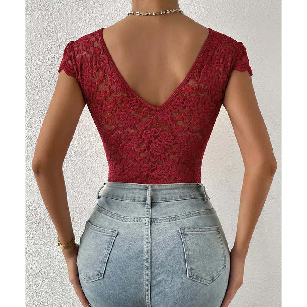 GR | Spitzen-Body für Damen