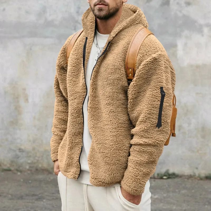 GR | Sherpa vest made of velour 