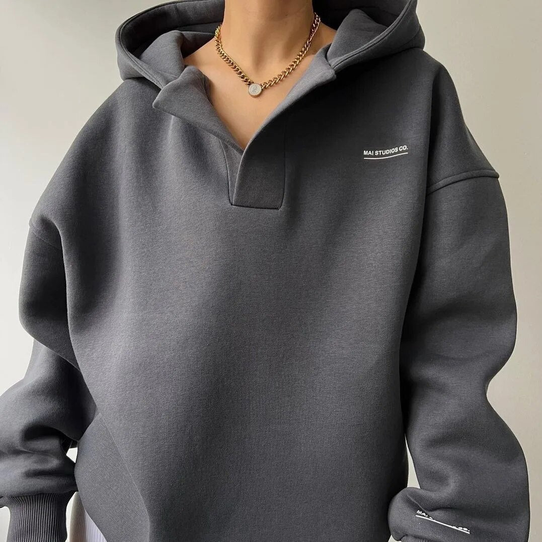 GR | Damen Kapuzenpulli für den Winter