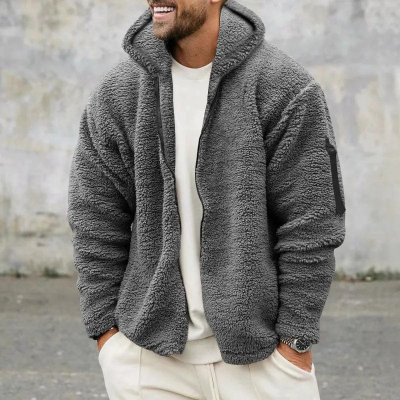 GR | Sherpa vest made of velour 