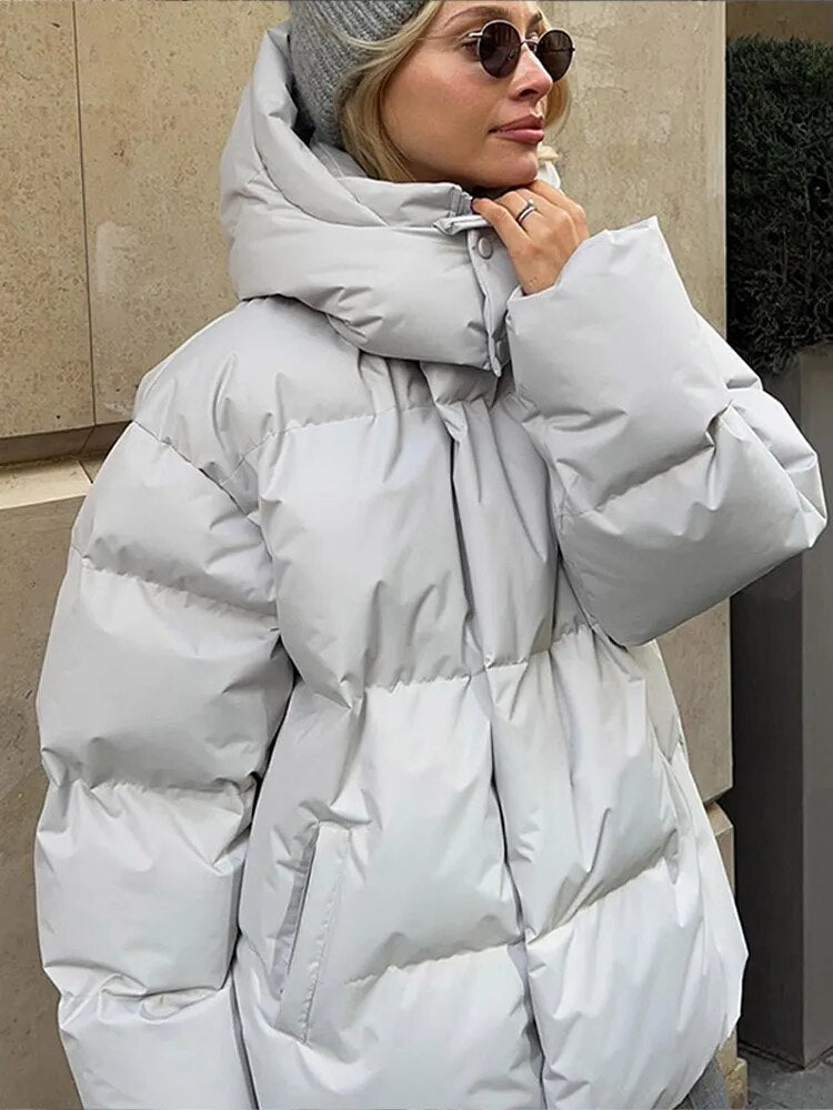 GR - Fashionable Oversized Women's Coat