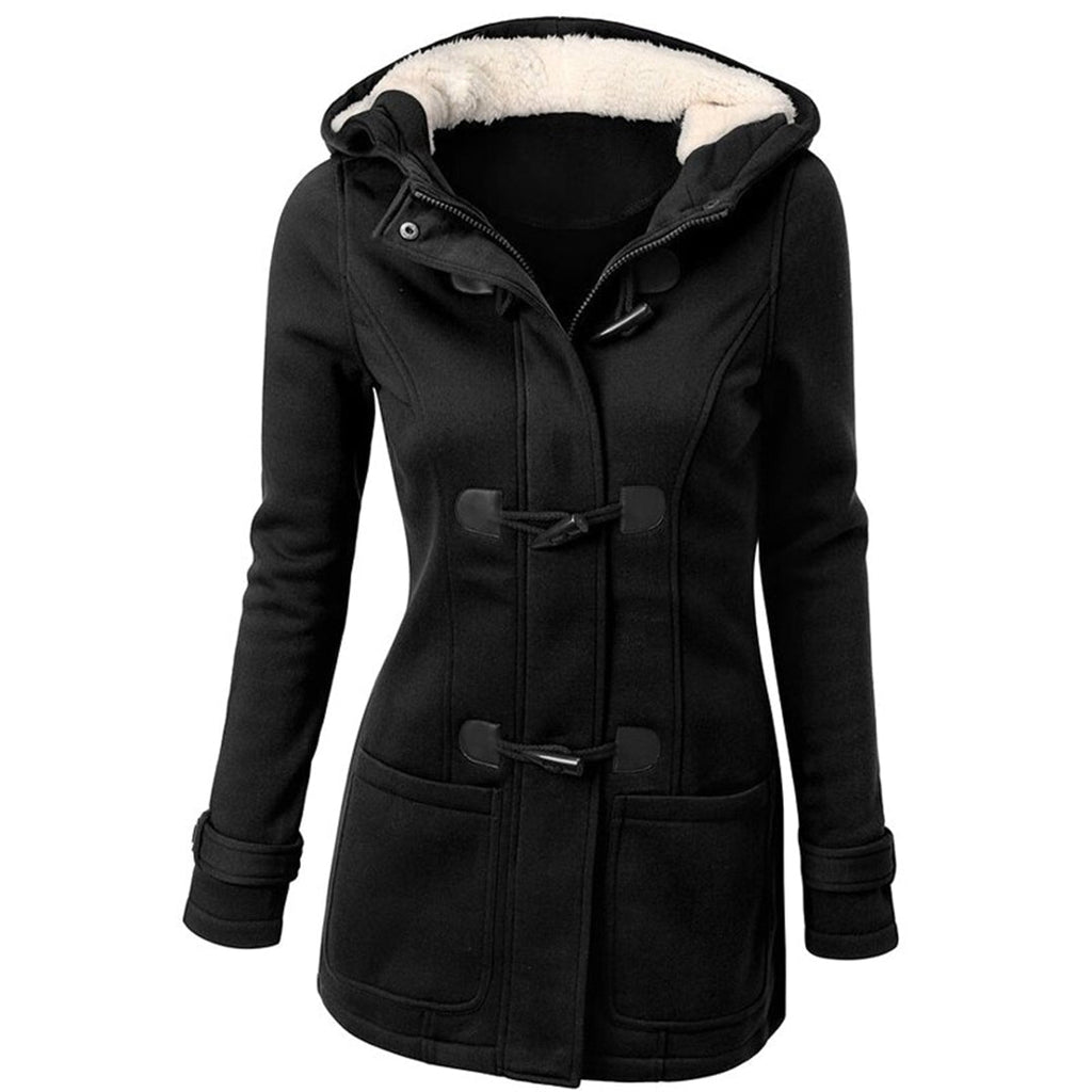 GR | Women's Winter Jacket with Button Closure