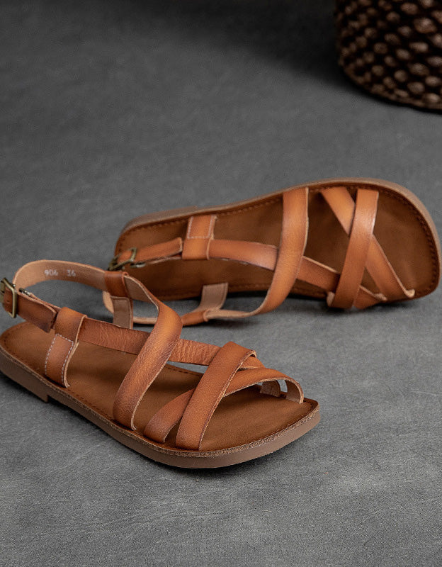 GR | Lightweight leather sandals