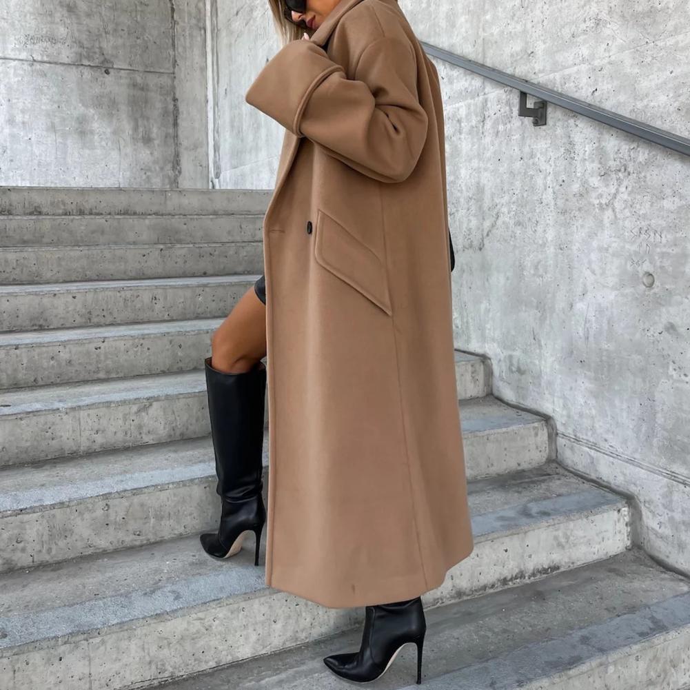 GR | Elegant long trench coat