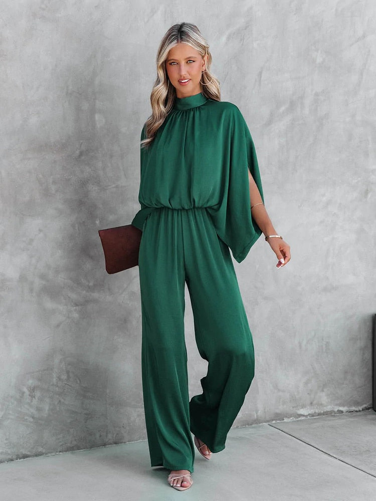 GR | Flowing Elegant Wide-Leg Jumpsuit