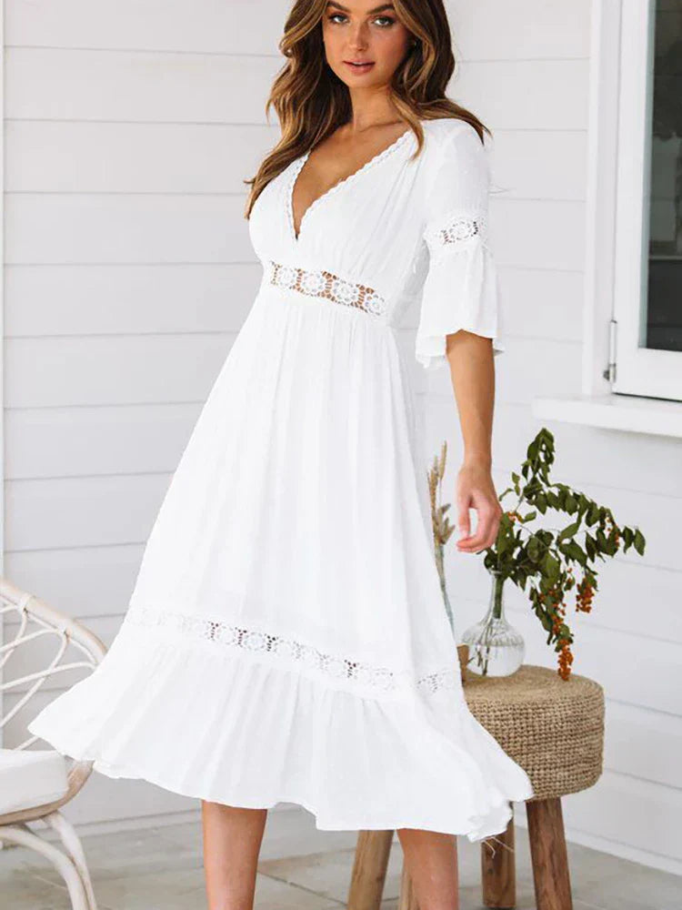 GR | Boho-Midi-Kleid