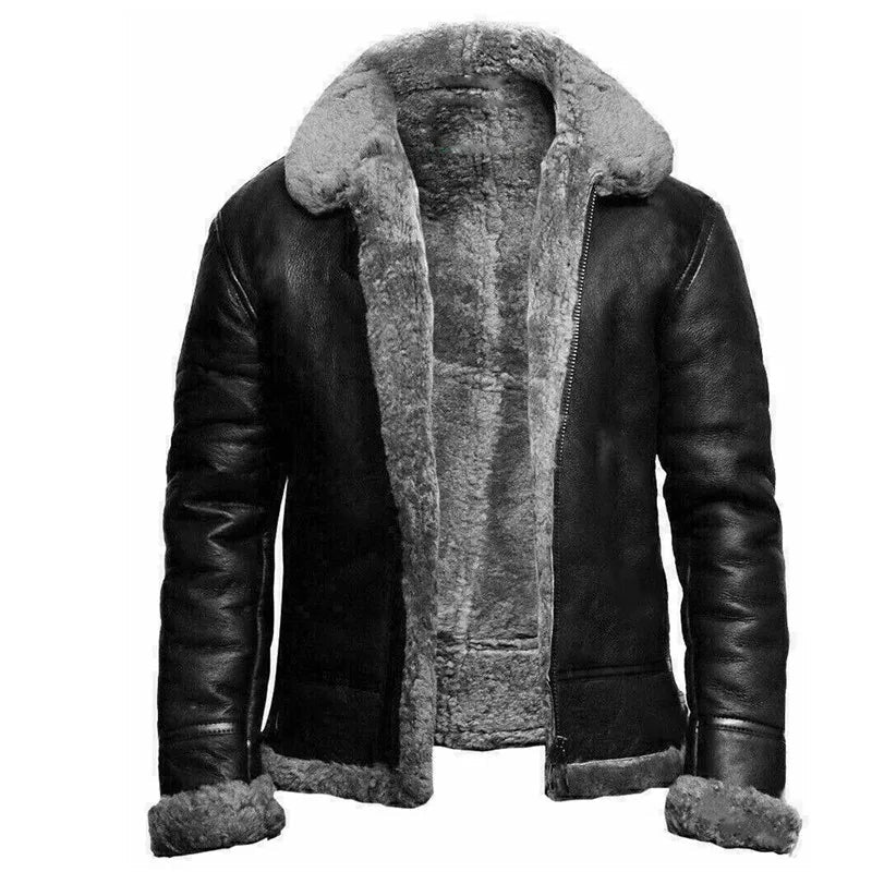 GR | Stylish lambskin bomber jacket