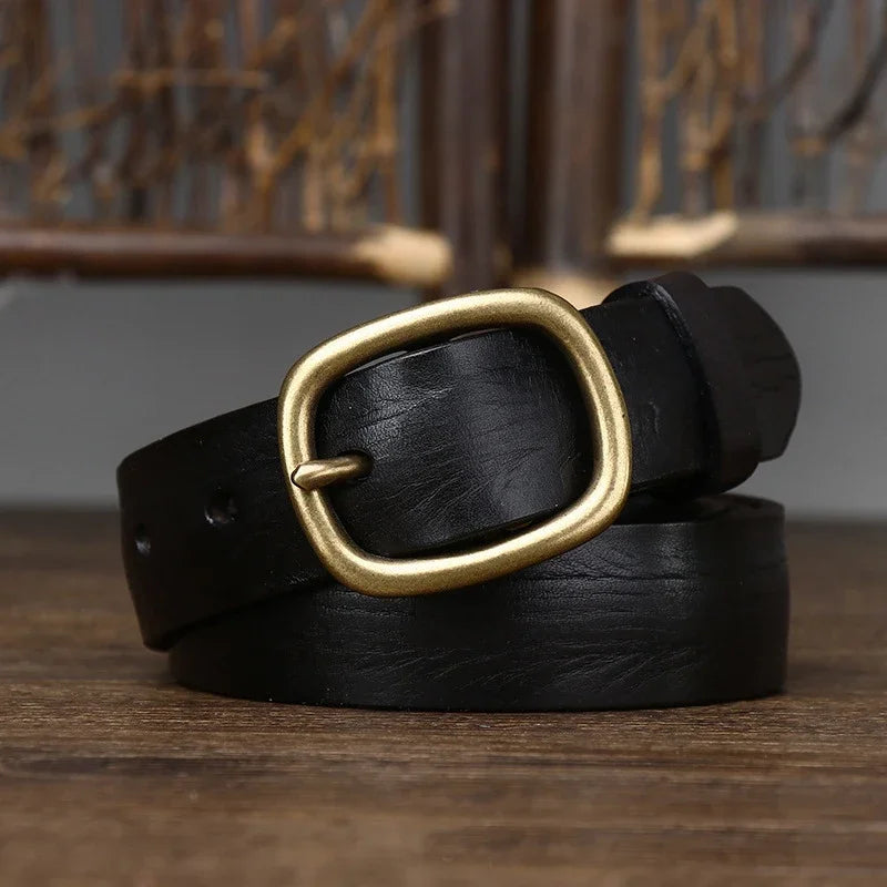GR | Women's leather belt with a stylish look