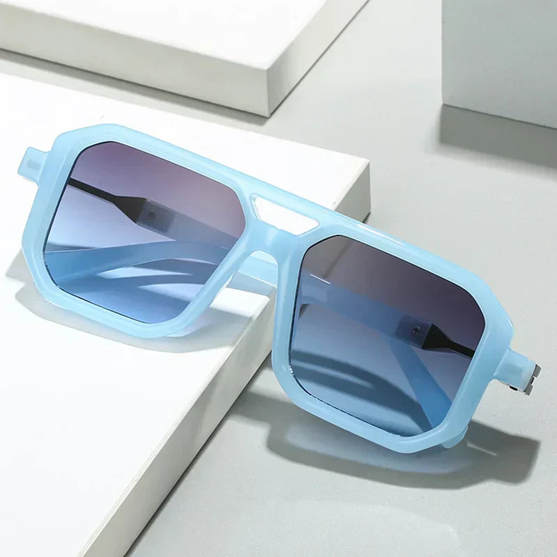 GR | Geometric Oversized Sunglasses Modern & Unique
