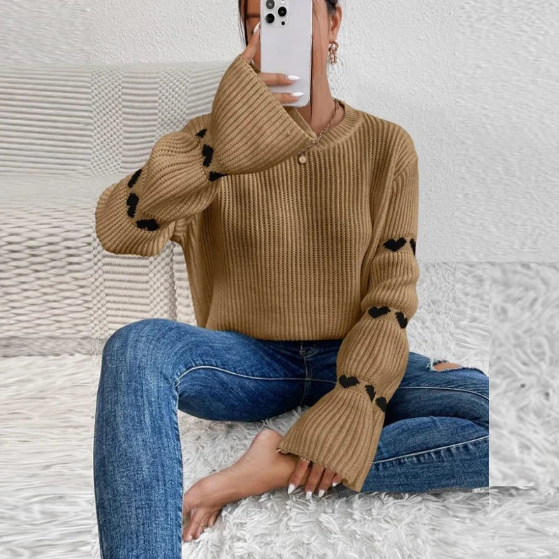 GR | Eleganter Strickpullover