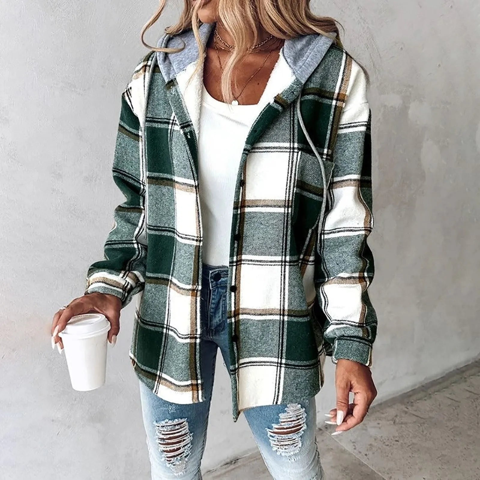 GR | Fashionable warm autumn jacket