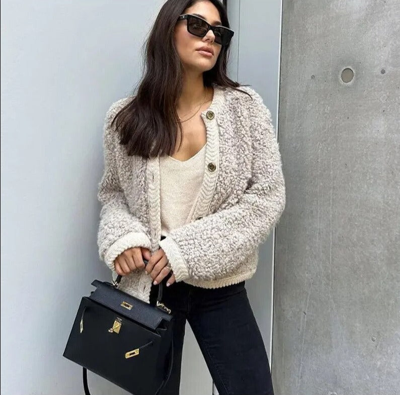 GR | Teddy-Cardigan