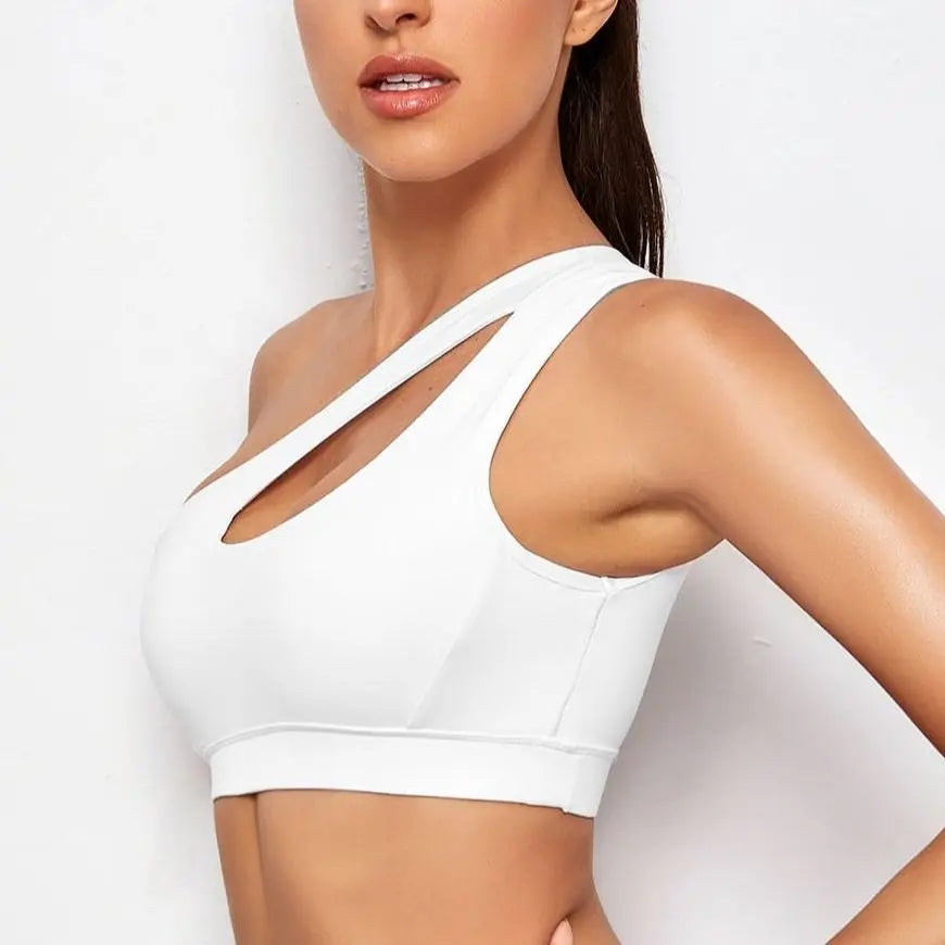 GR | One-Sided Push-Up Shockproof Sports Bra for Women