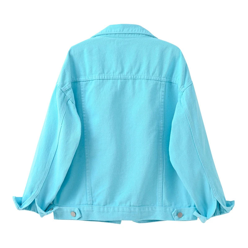 GR | Classic women's denim jacket in many colors