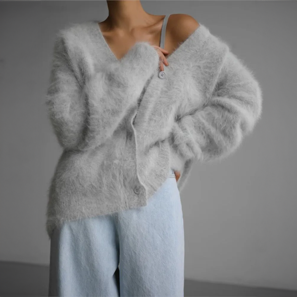 GR | Elegante Strickjacke aus Kaschmir