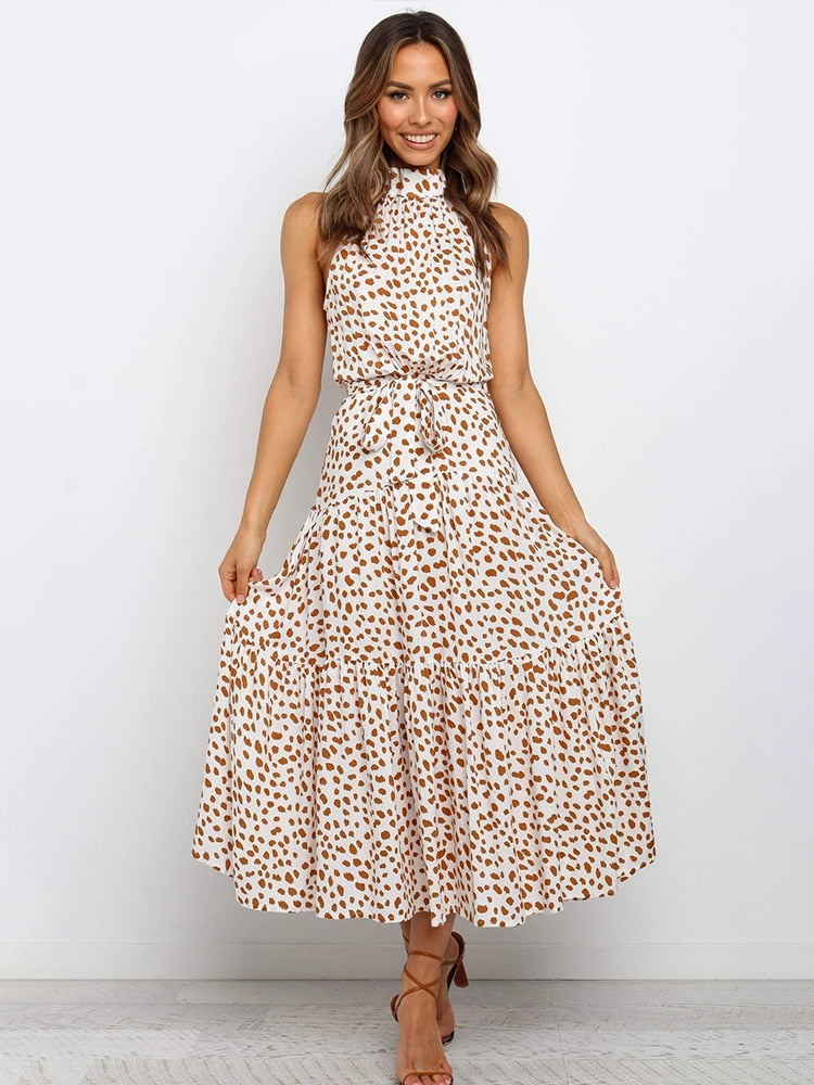 GR | Polka Neckholder Kleid