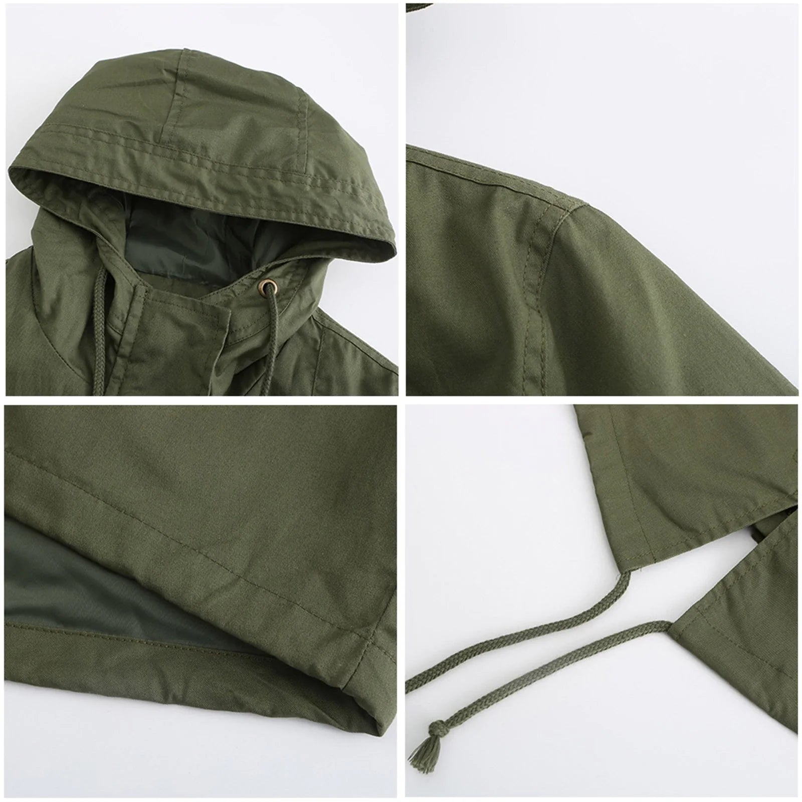 GR Elegant Waterproof Outdoor Rain Jacket for Women | Perfect for Outdoor Activities