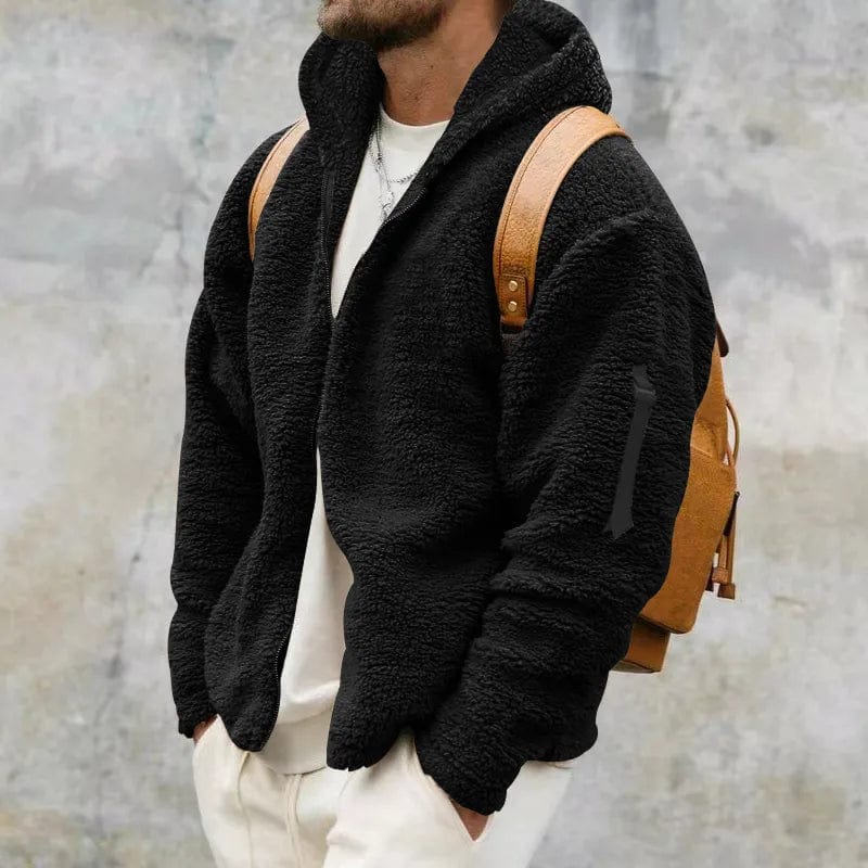 GR | Sherpa vest made of velour 