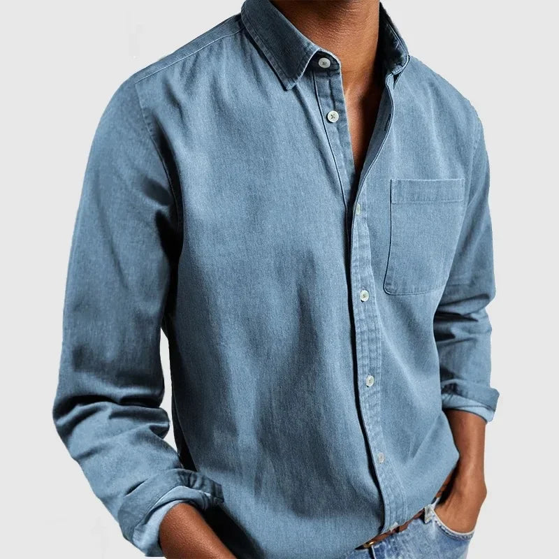 GR | A comfortable long-sleeved shirt with a collar