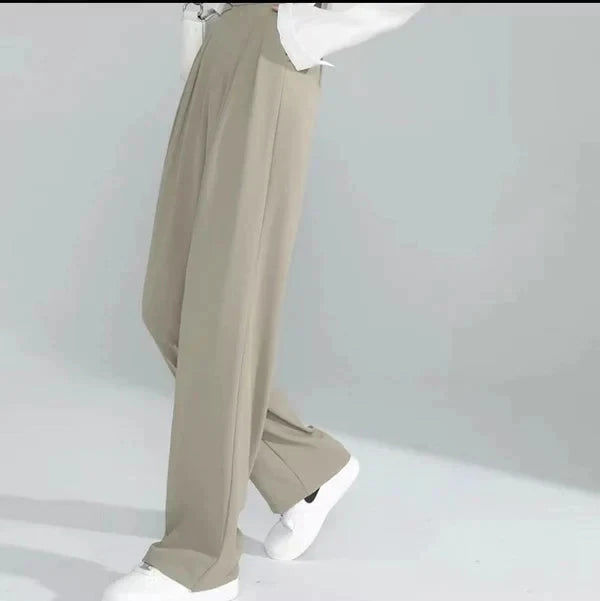 GR - Damen Chic Weite Bein Hosen