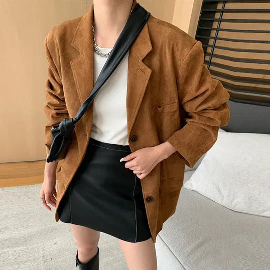 GR | Retro Brown Women's Jacket