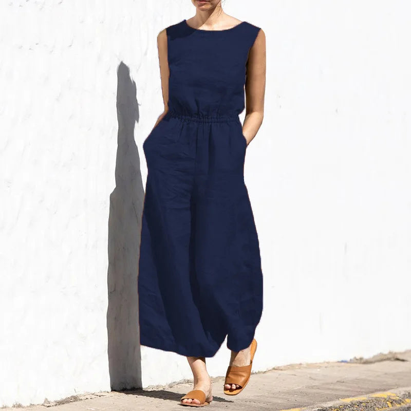 GR | Cotton Linen Overall Design