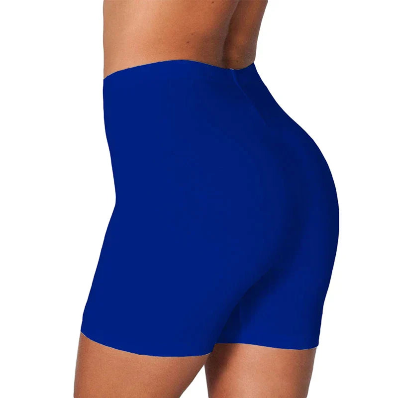 GR | High Waist Stretch Fit Fahrradshorts Atmungsaktive Slim Athleisure Unterteile